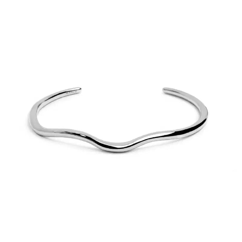 Bracciale rigido a forma organica Marlù