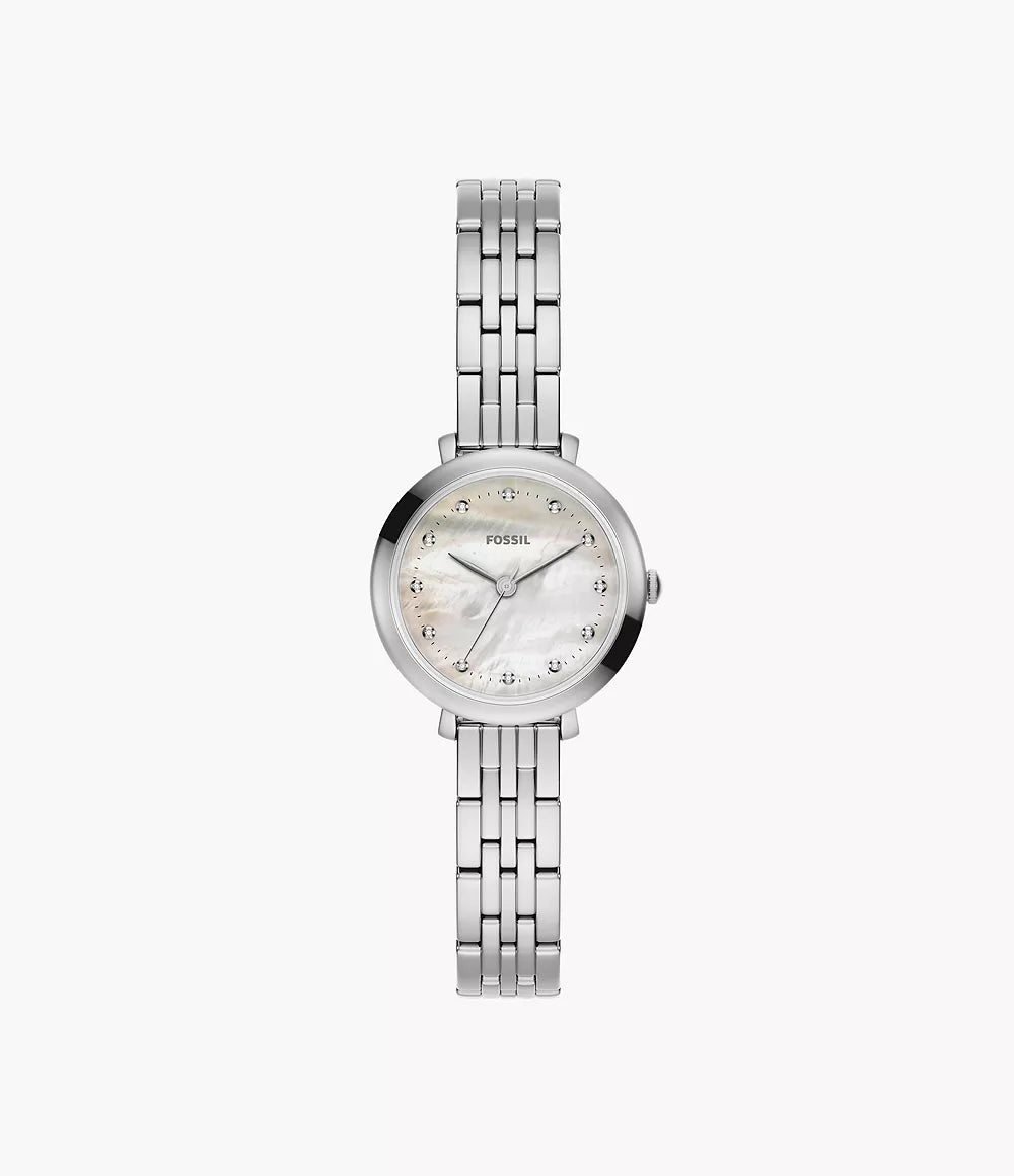 Orologio Heidi 26 mm a tre sfere con bracciale in acciaio Fossil