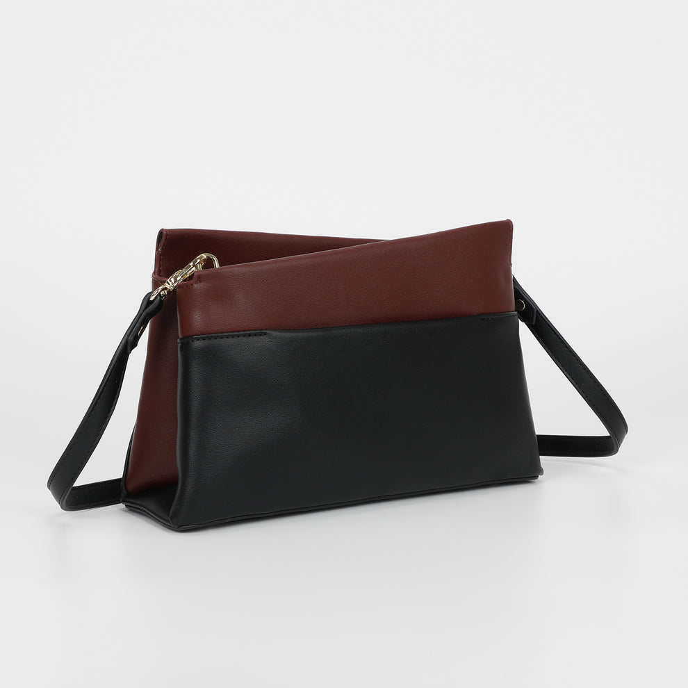 BORSA A TRACOLLA BICOLOR MIMI-MUA