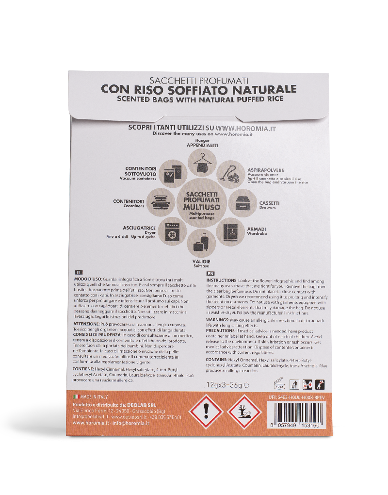 Sacchetti Profumati Multiuso Elixir